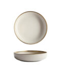 Khaki 7.5-inch plate