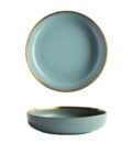Green 9-inch plate